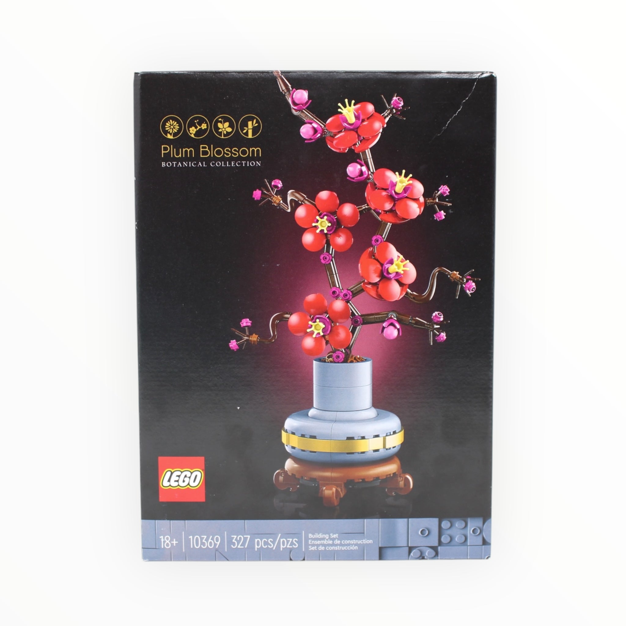 Certified Used Set 10369 Botanical Collection Plum Blossom