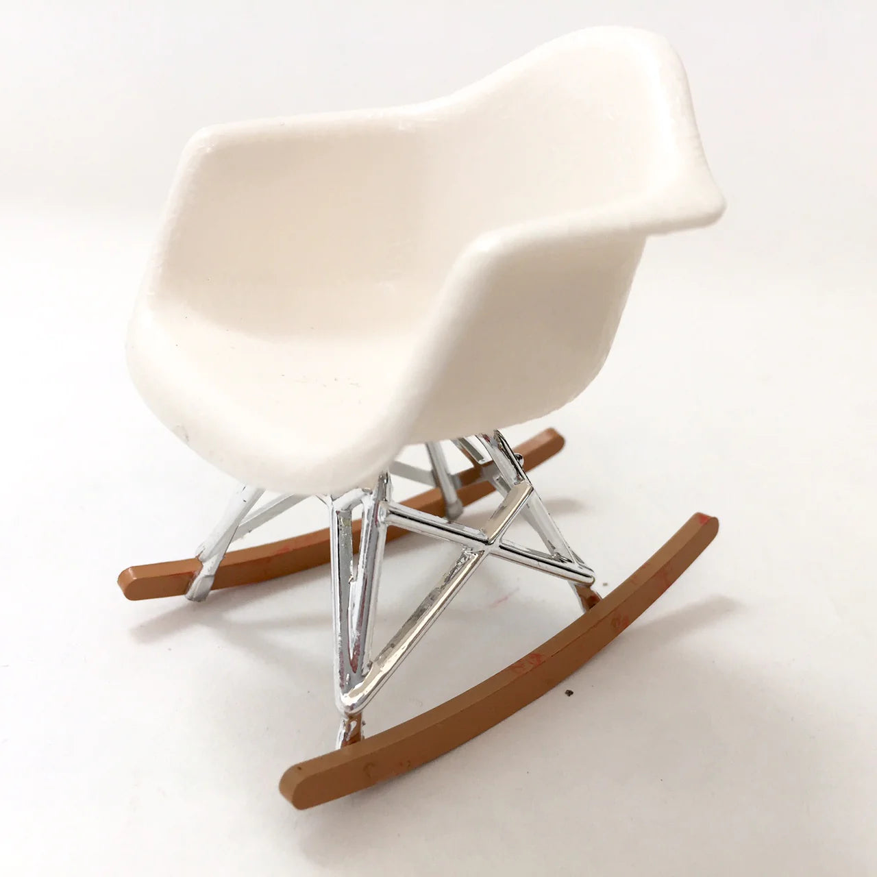Miniature Classic Chair replica - mid-century rocking chair