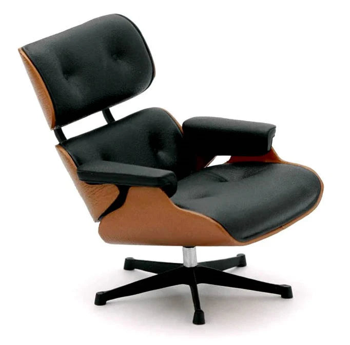 Miniature Classic Chair replica - Lounge Chair, Black
