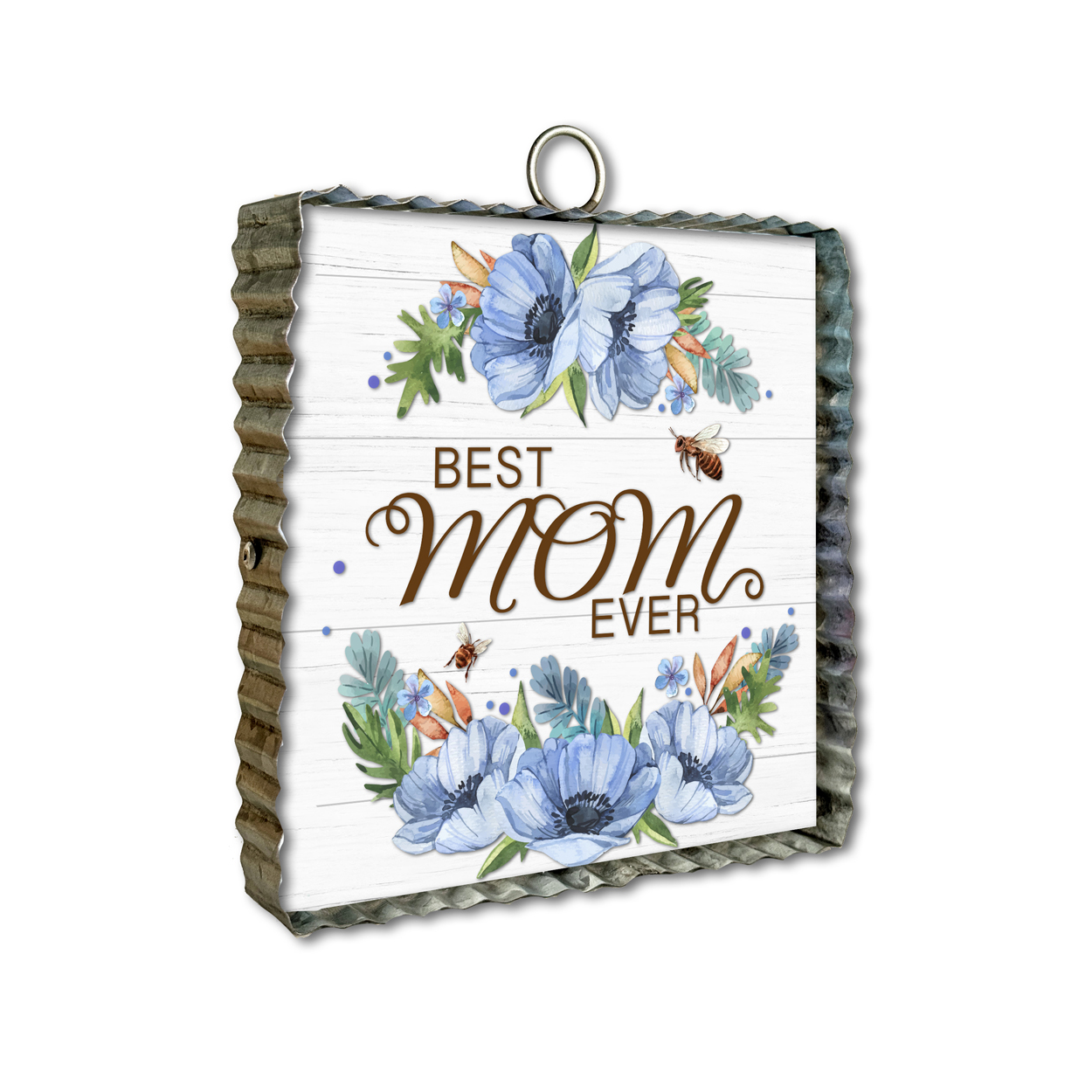 Best Mom Ever Springtime Serenade Tin Wall Decor