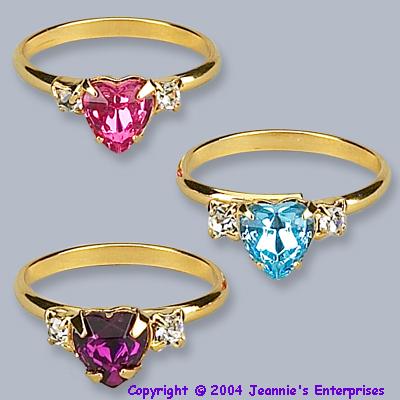 Birthstone Rings