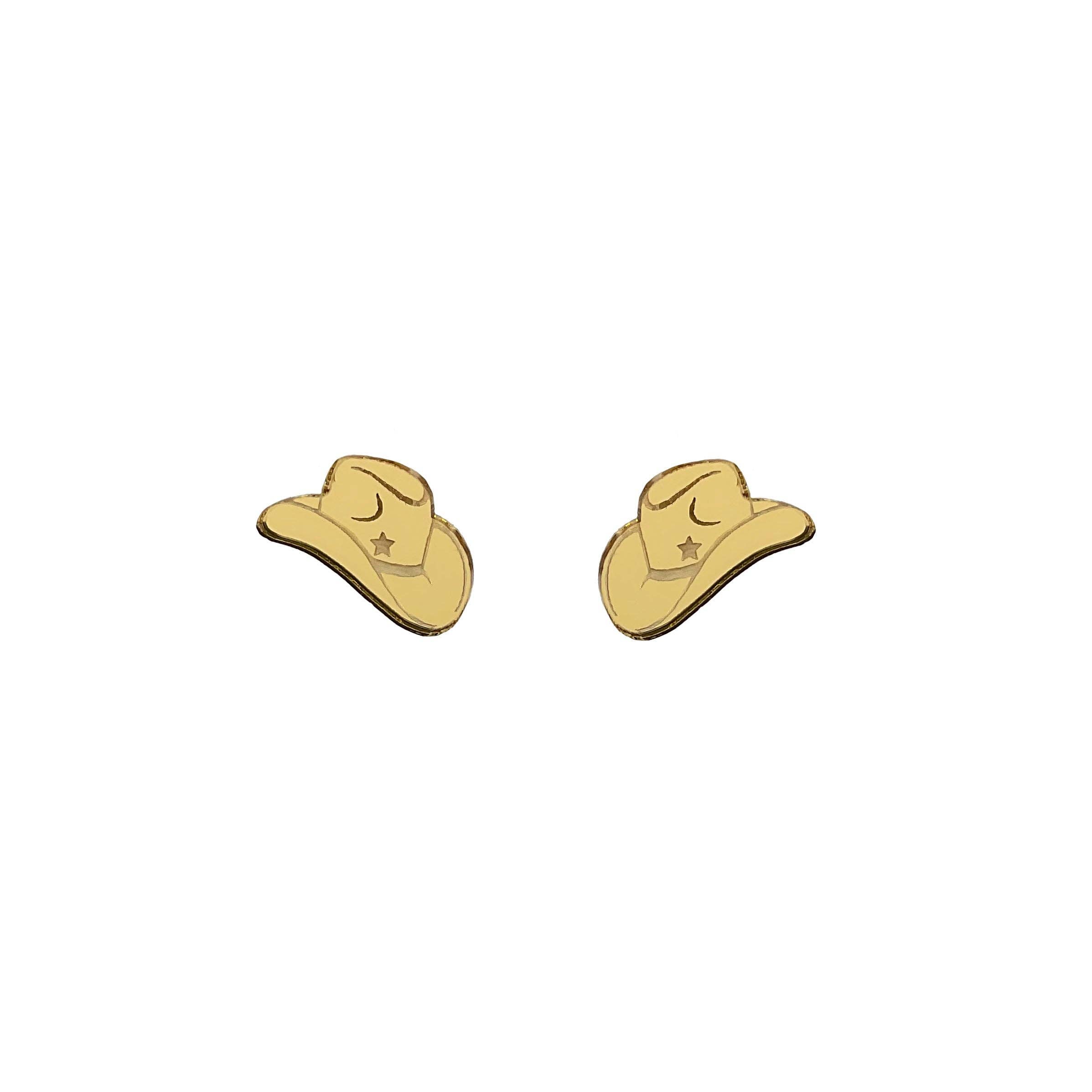 Cowboy Hat Earrings