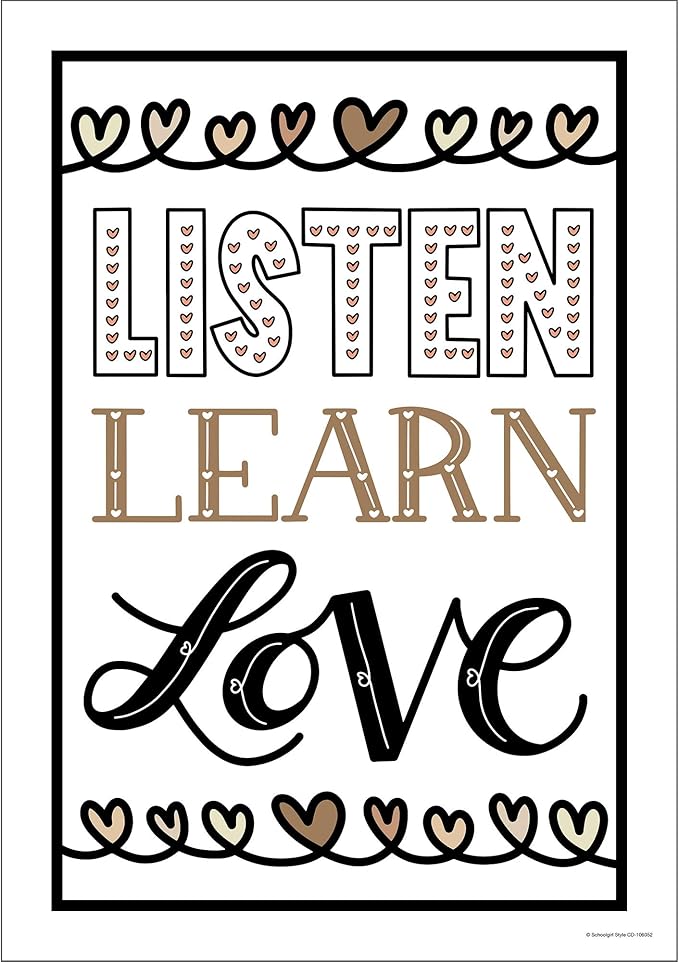 Simply Stylish - Listen Learn Love Poster