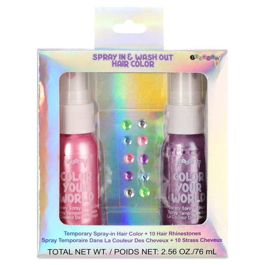 Sparkle Hair Color & Rhinestone