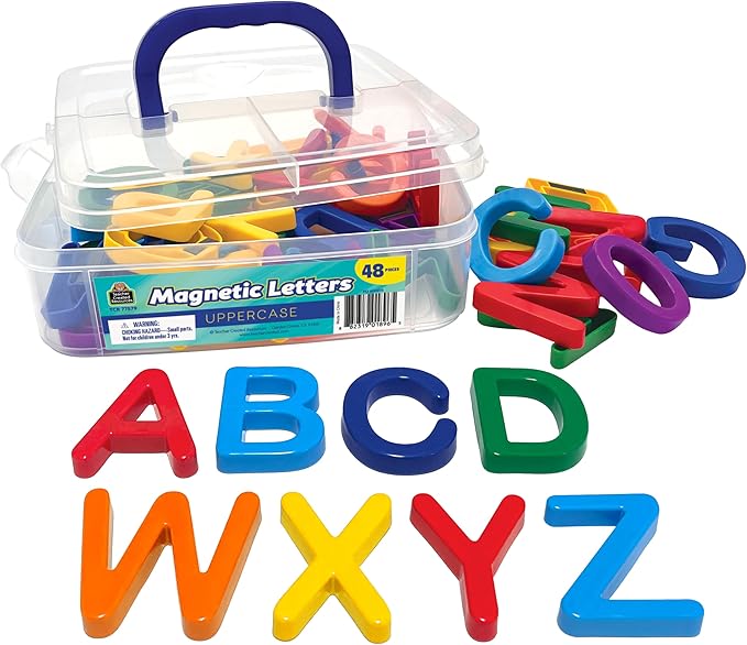 Uppercase Magnetic Letters