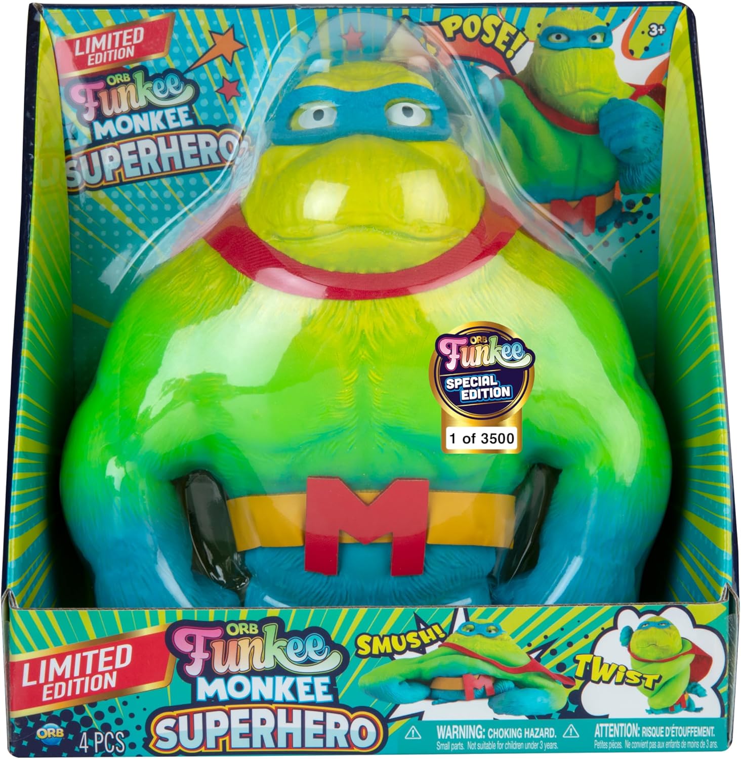 ORB Funkee Monkee Superhero Jumbo