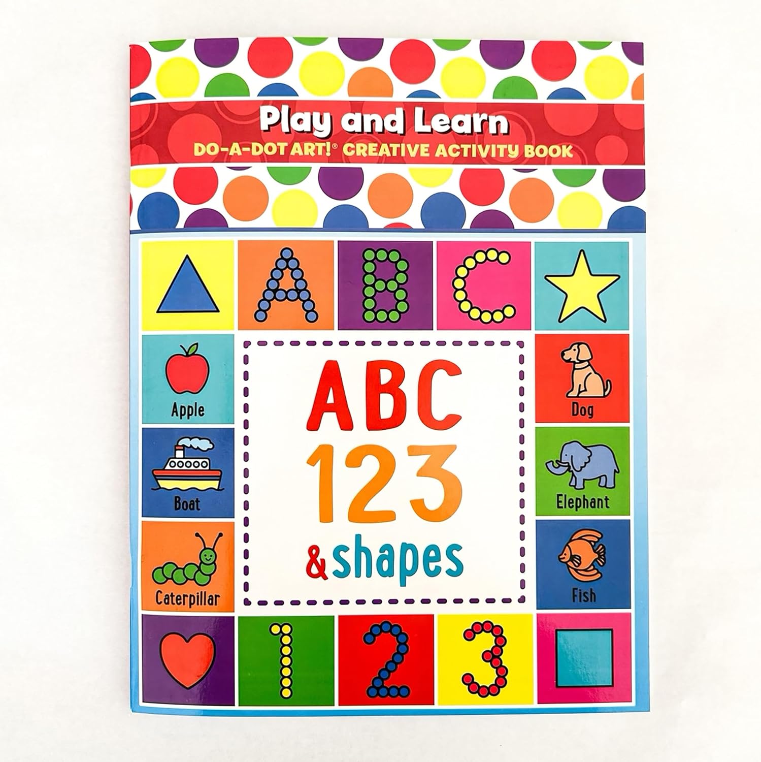 Do-A-Dot Art! Creative Activity Book, Play and Learn, 24 pages