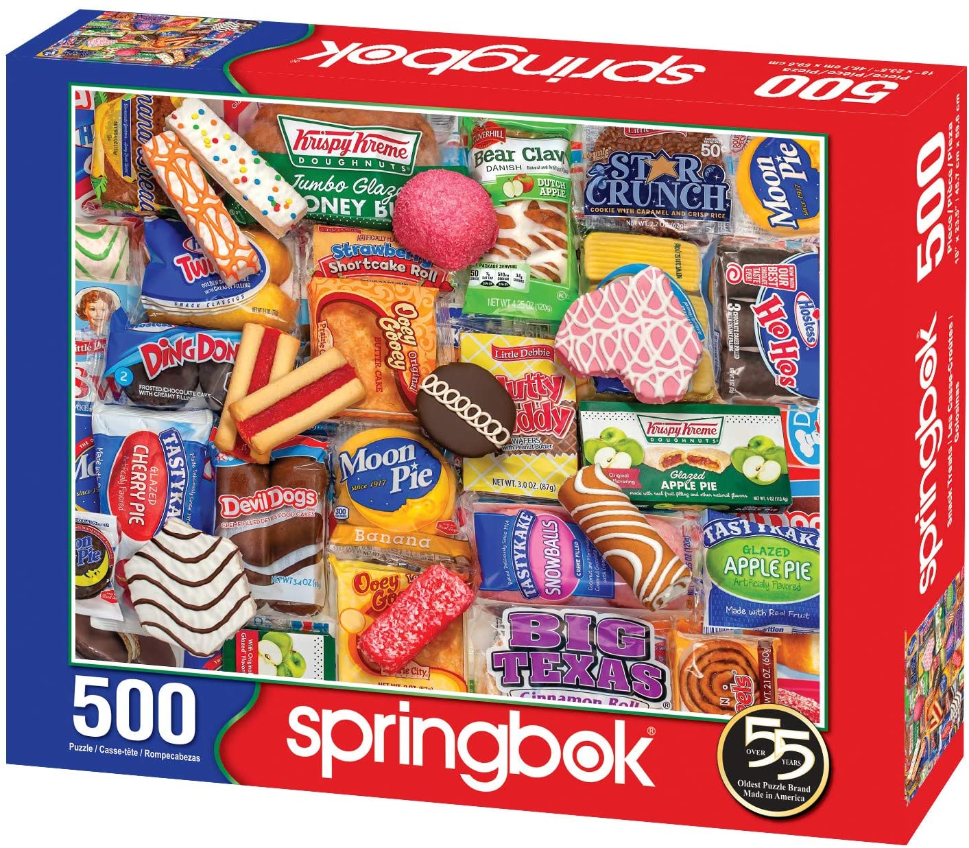 Snack Treats 500 Piece Jigsaw Puzzle