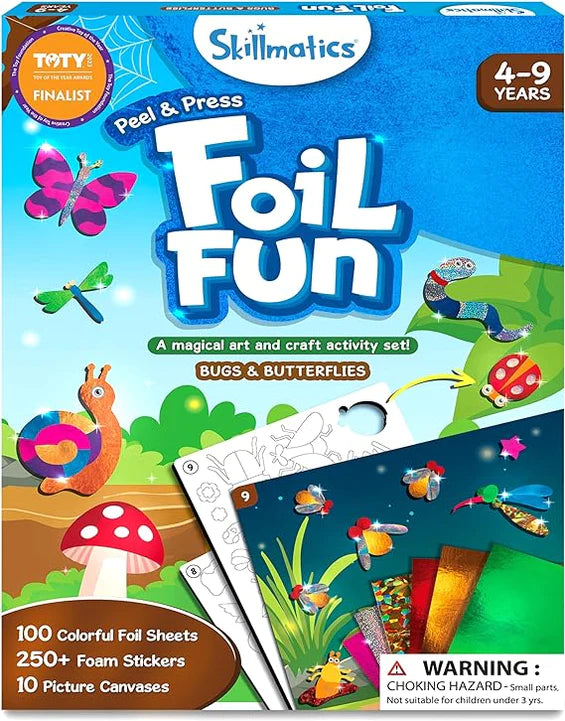 Bugs & Butterflies Foil Fun