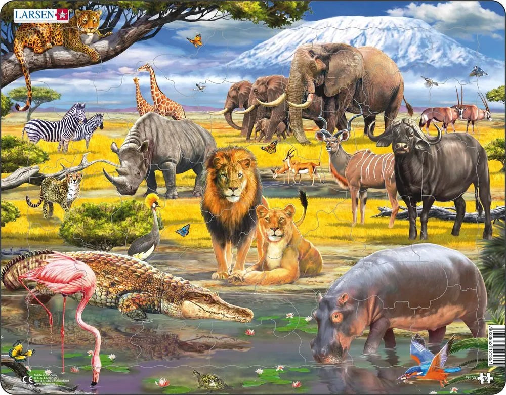 Savannah 43 Piece Children's Jigsaw Puzzle