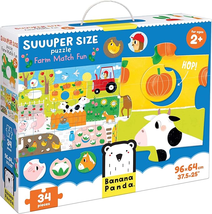 Suuuper Size Puzzle Farm Match