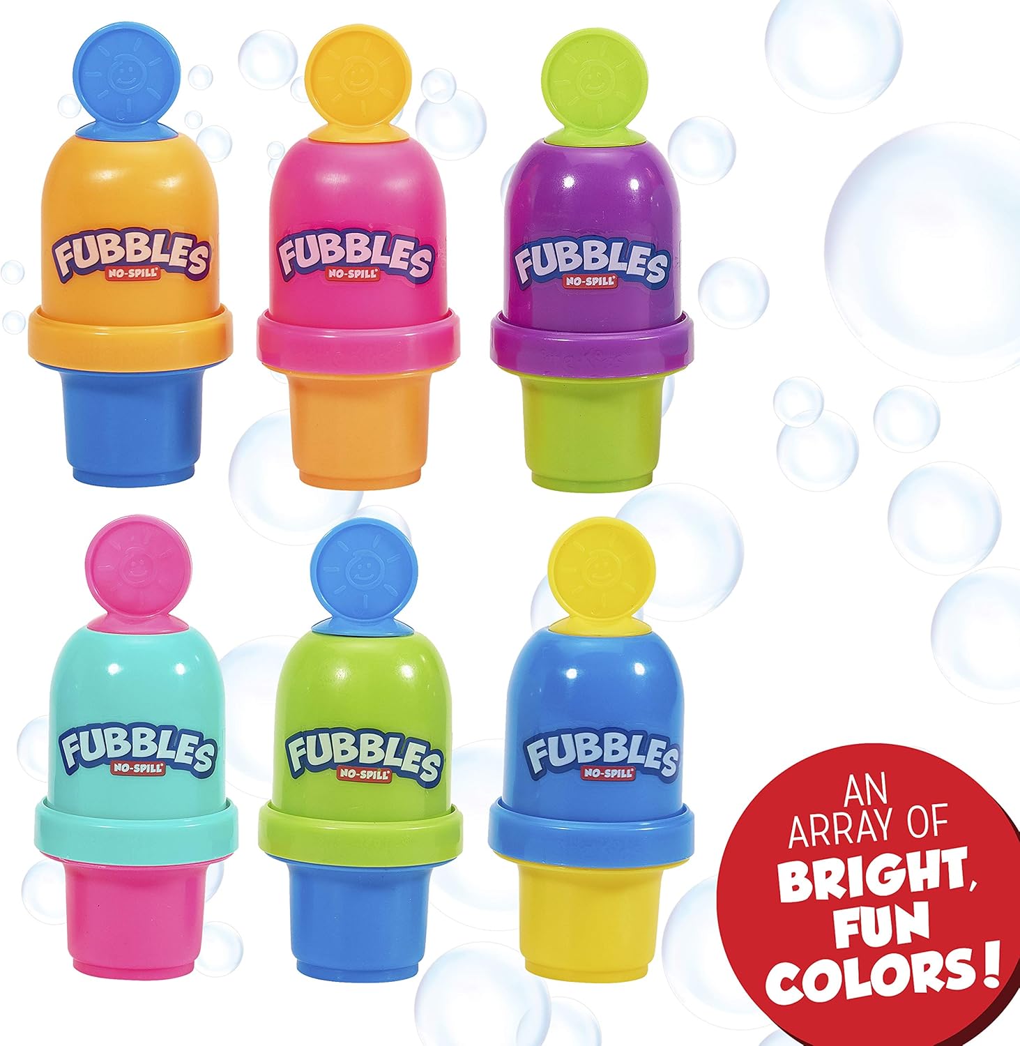 Fubbles No Spill Bubble Tumbler Minis