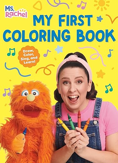 Ms. Rachel - My First Coloring Book