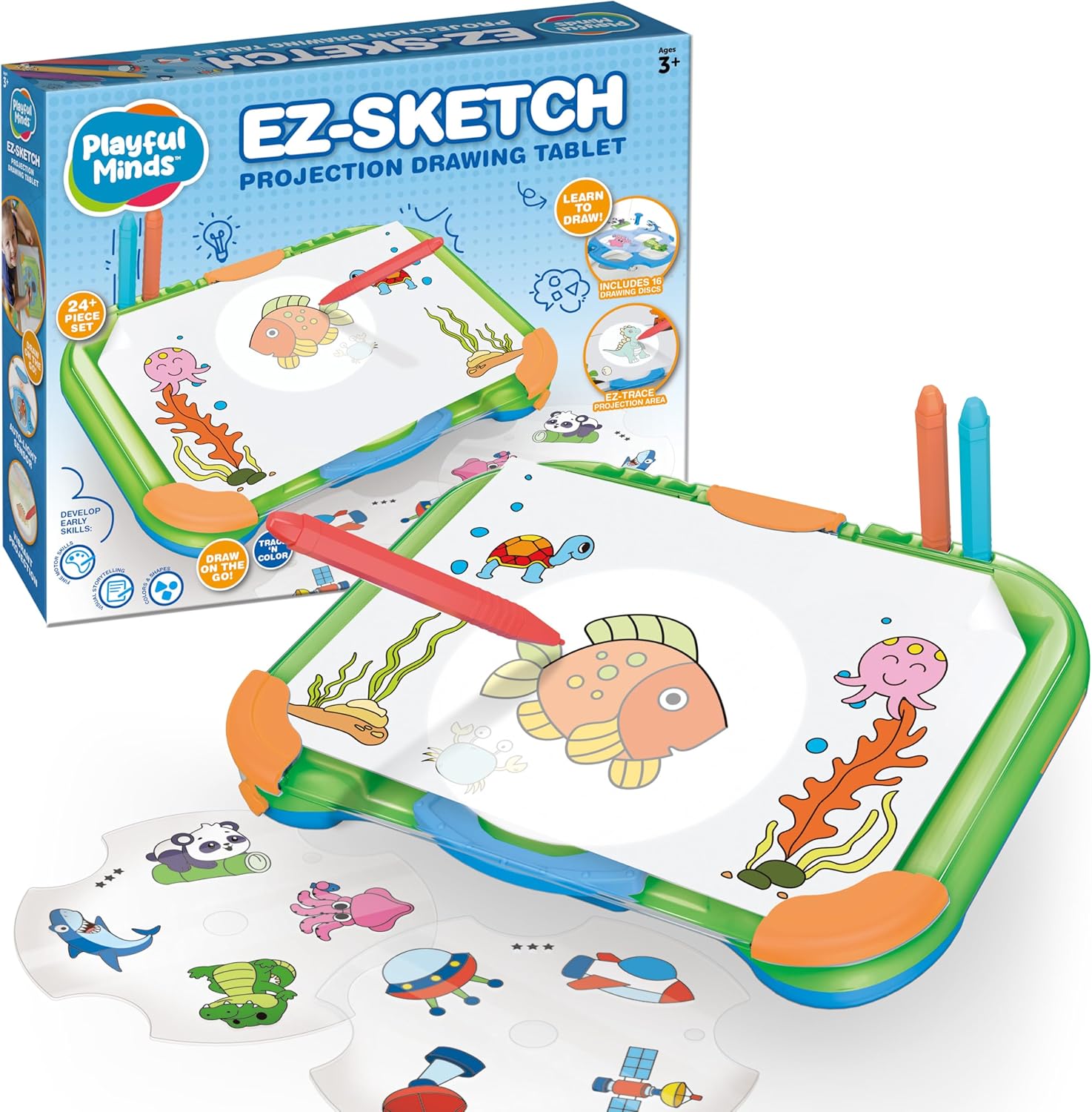 Playful Minds Projecting Drawing Board