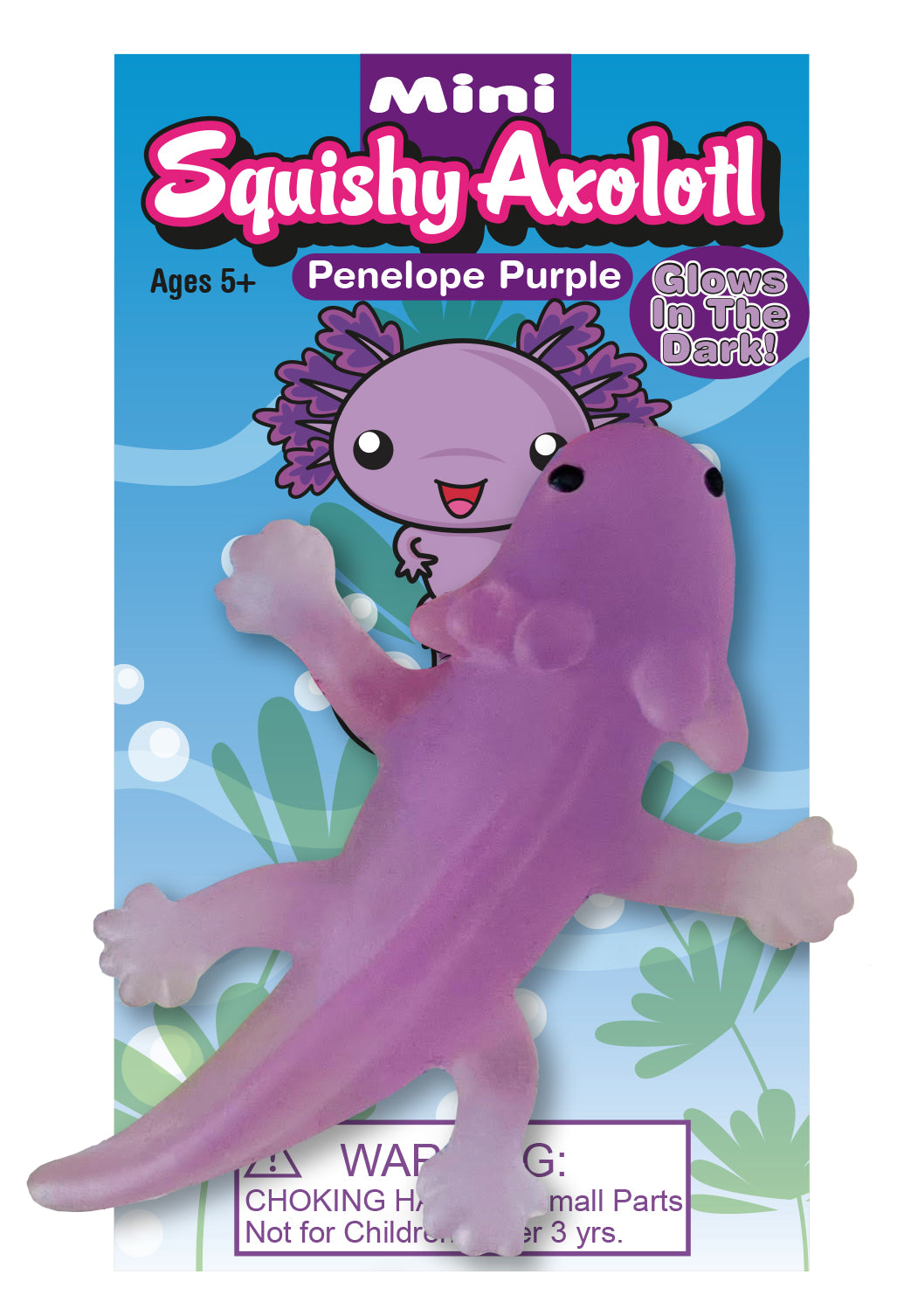 Mini Squishy Axolotl