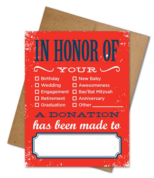 Donation Card