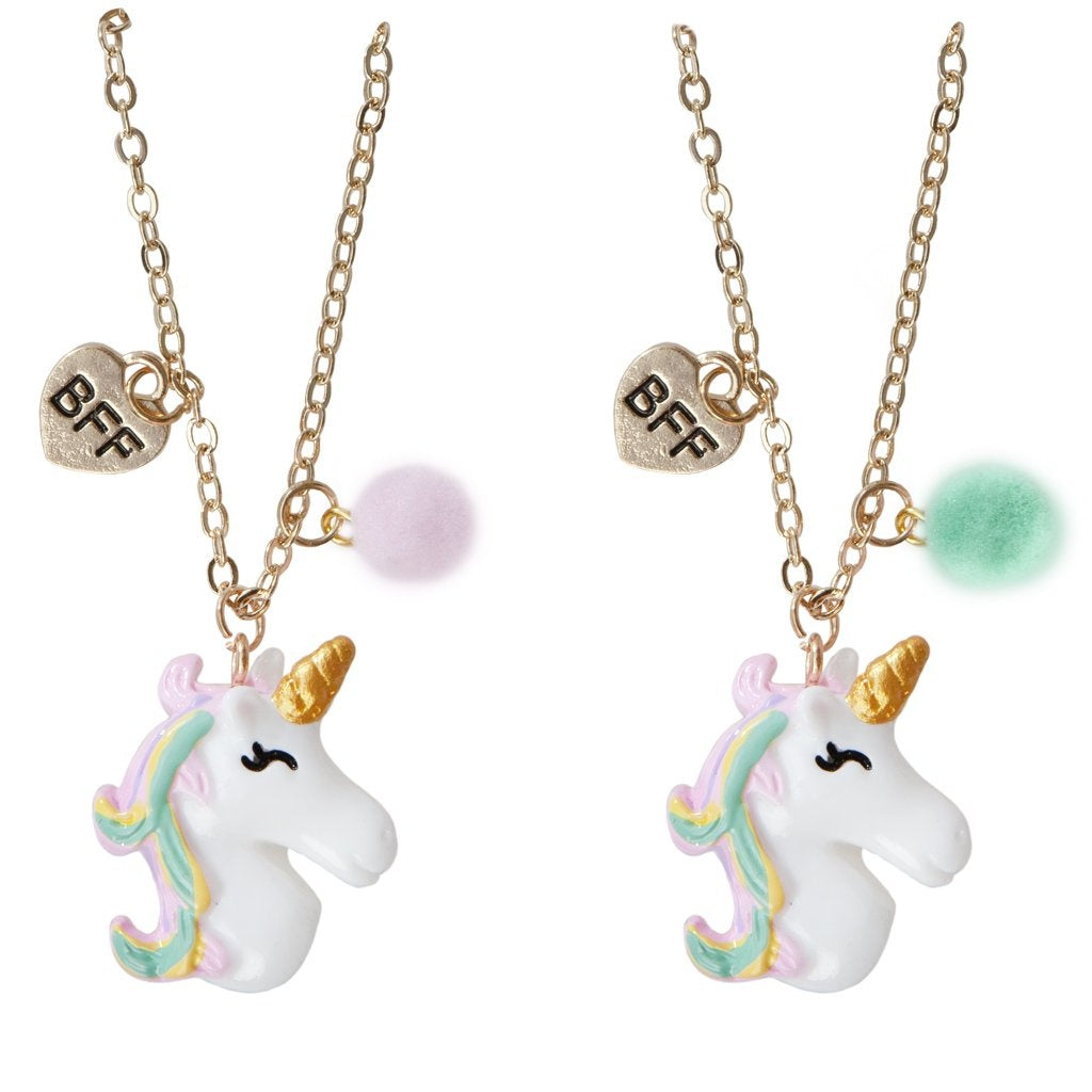 Unicorn BFF Necklace Set 2 Pcs