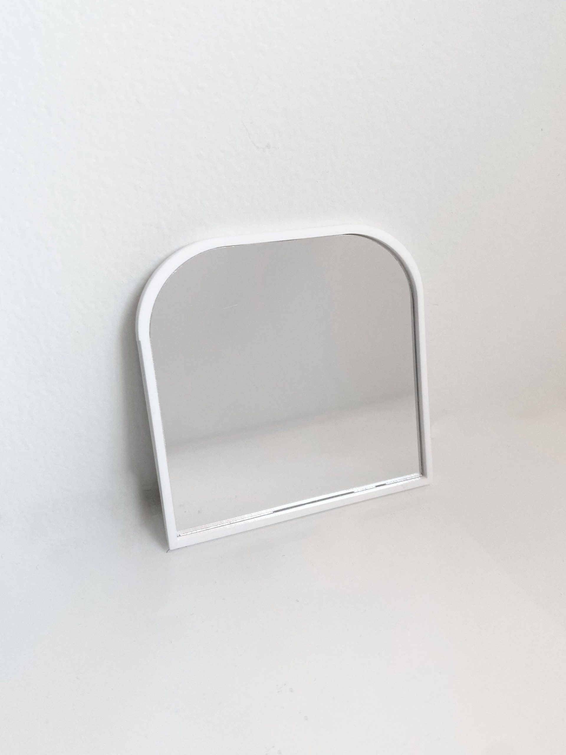 Dollhouse Bristol Arched Mirror | White