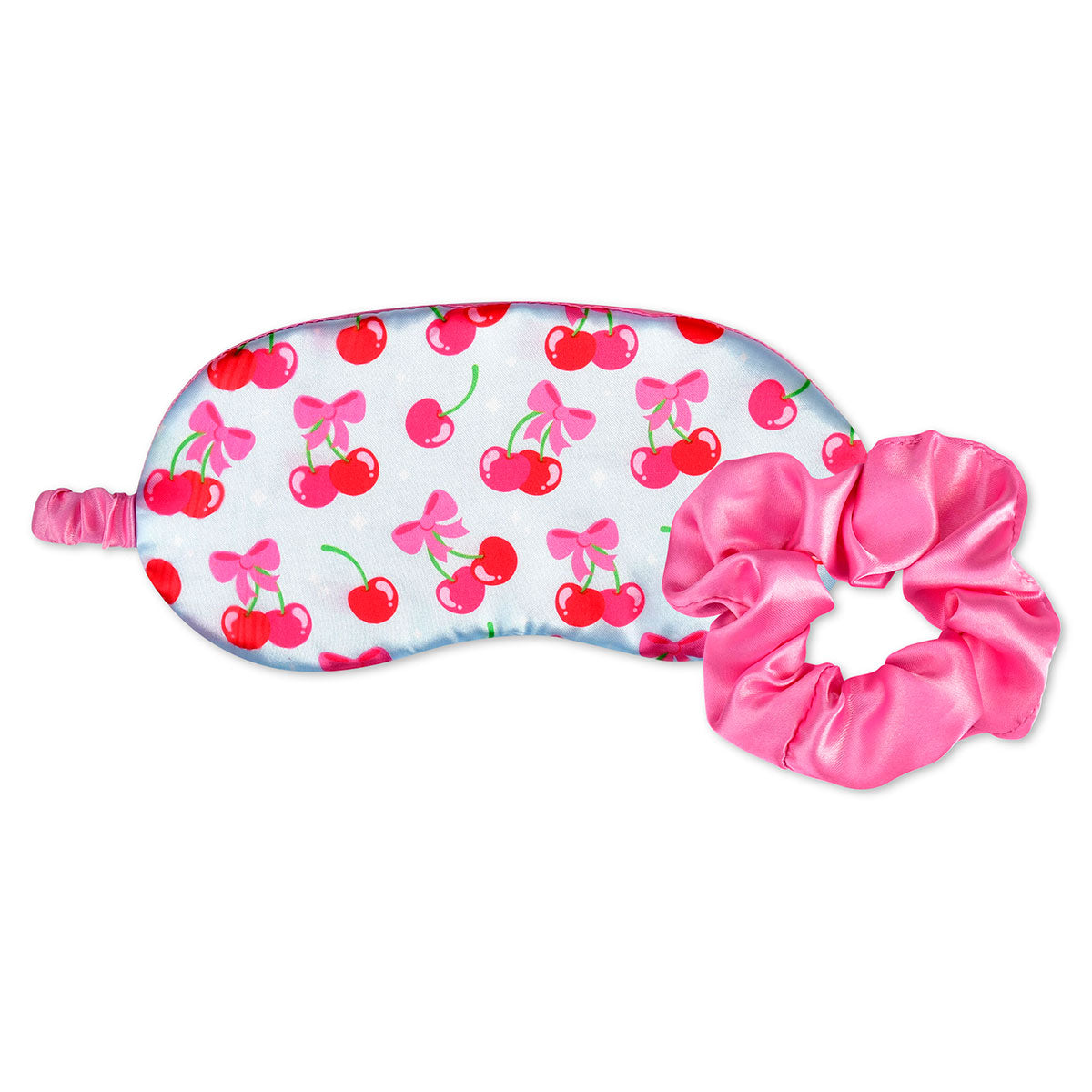 Cheerful Cherries Eye Mask & Scrunchie