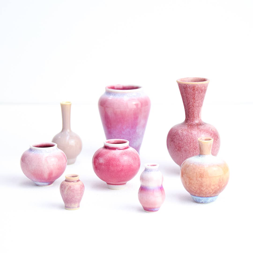 Miniature Pot Pink: Small