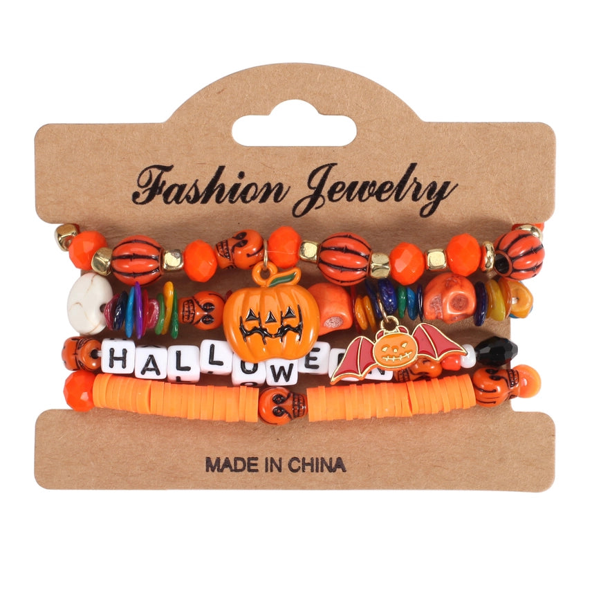 Halloween Multi-Layer Bracelet Set