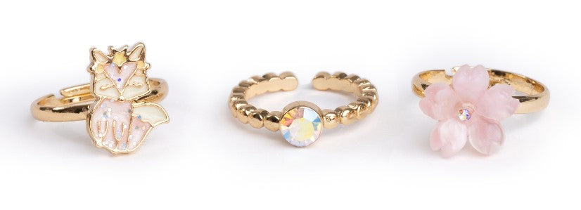Foxy Floral Rings