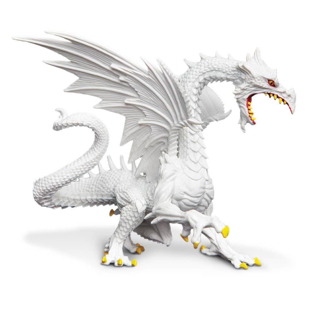 Miniature Glow In The Dark Snow Dragon