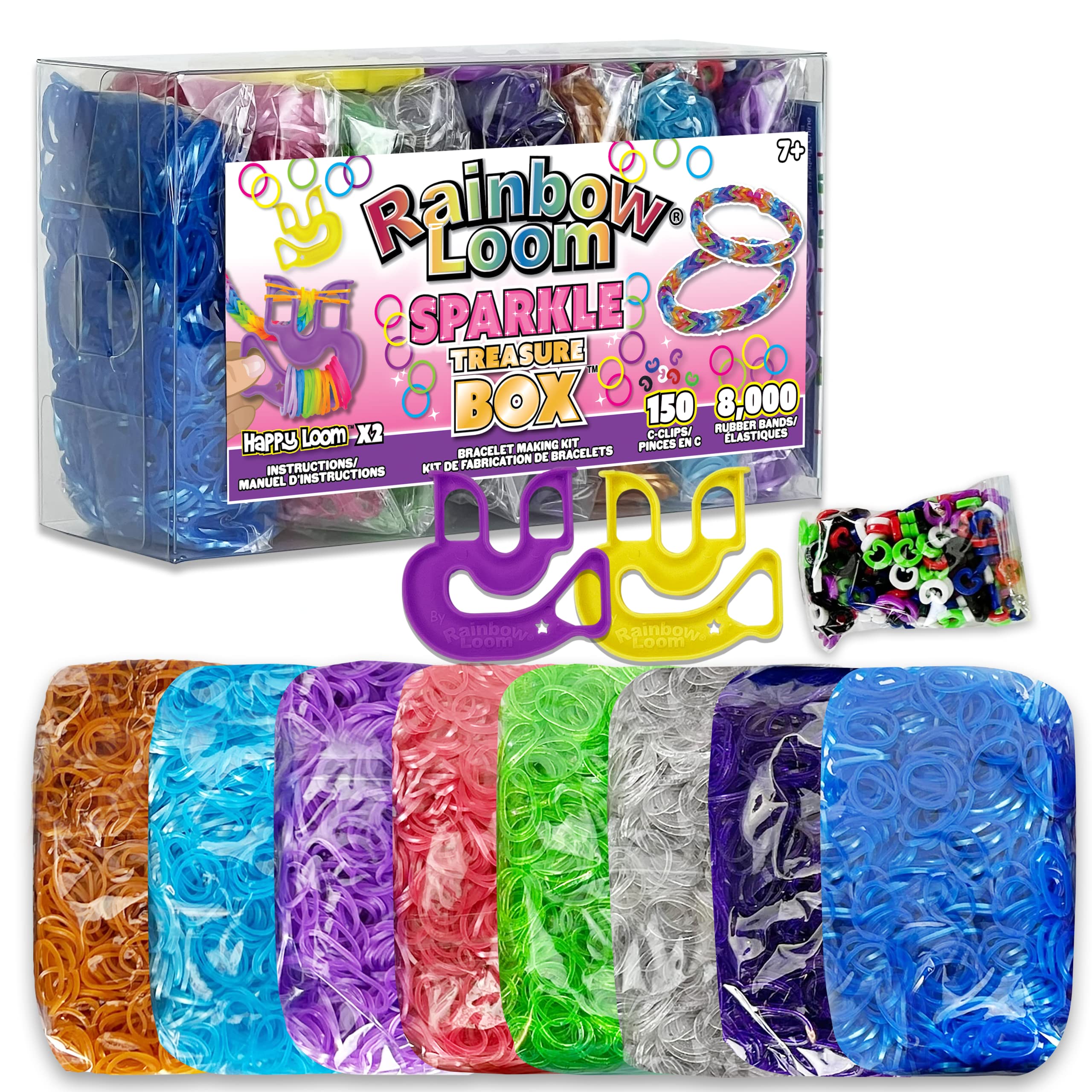 Rainbow Loom Treasure Box Sparkles