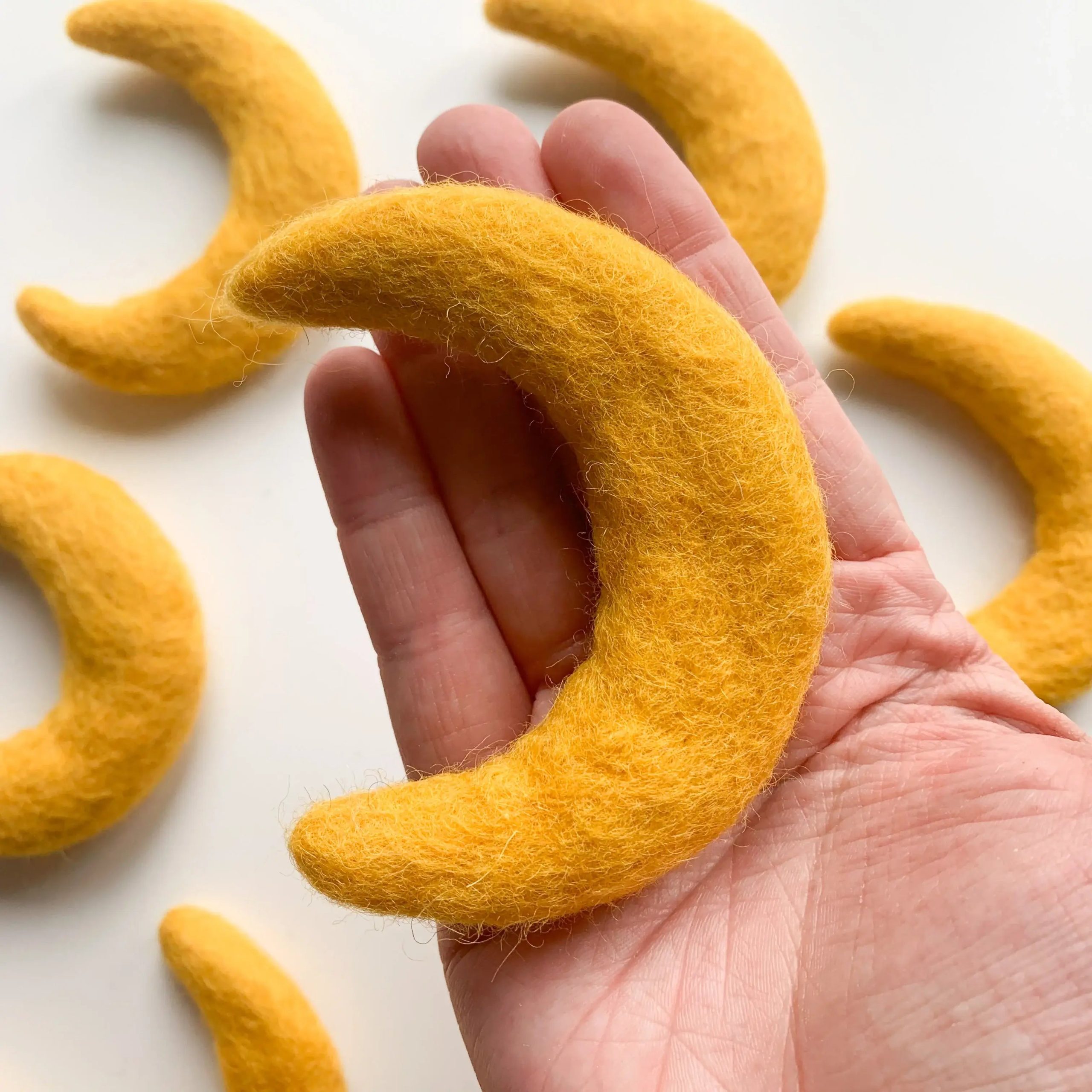 One Gold Felt Moon