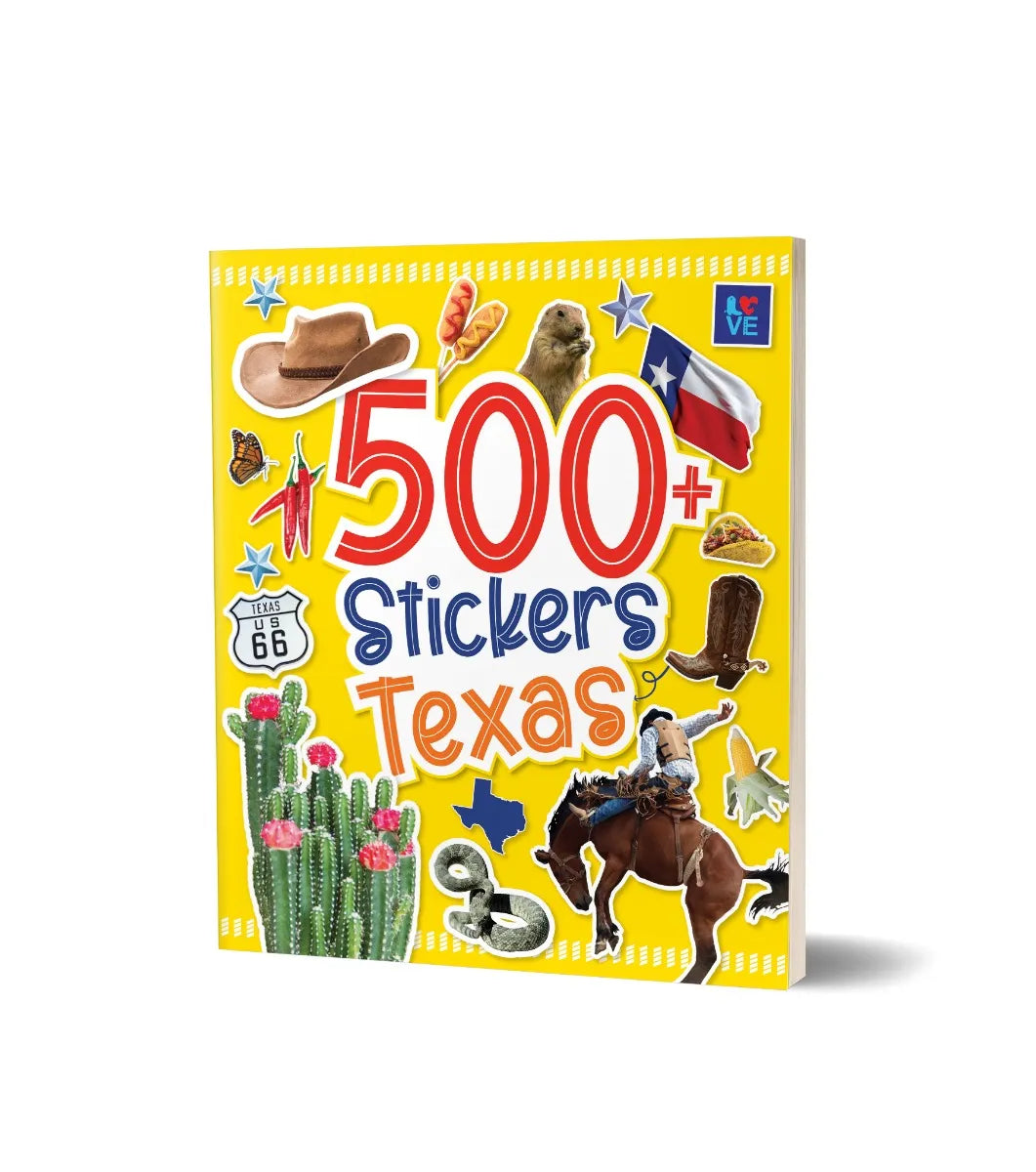500 Stickers: Texas