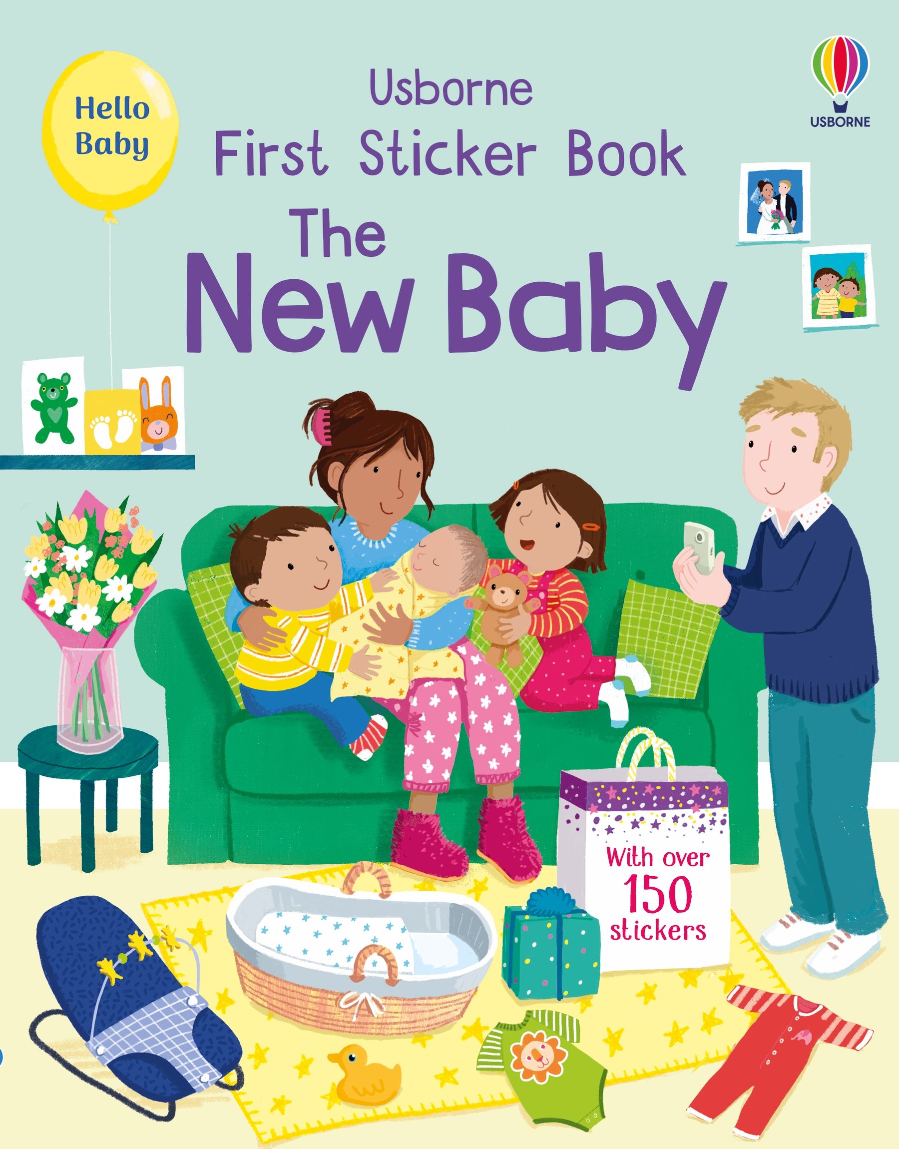 First Sticker Book: New Baby