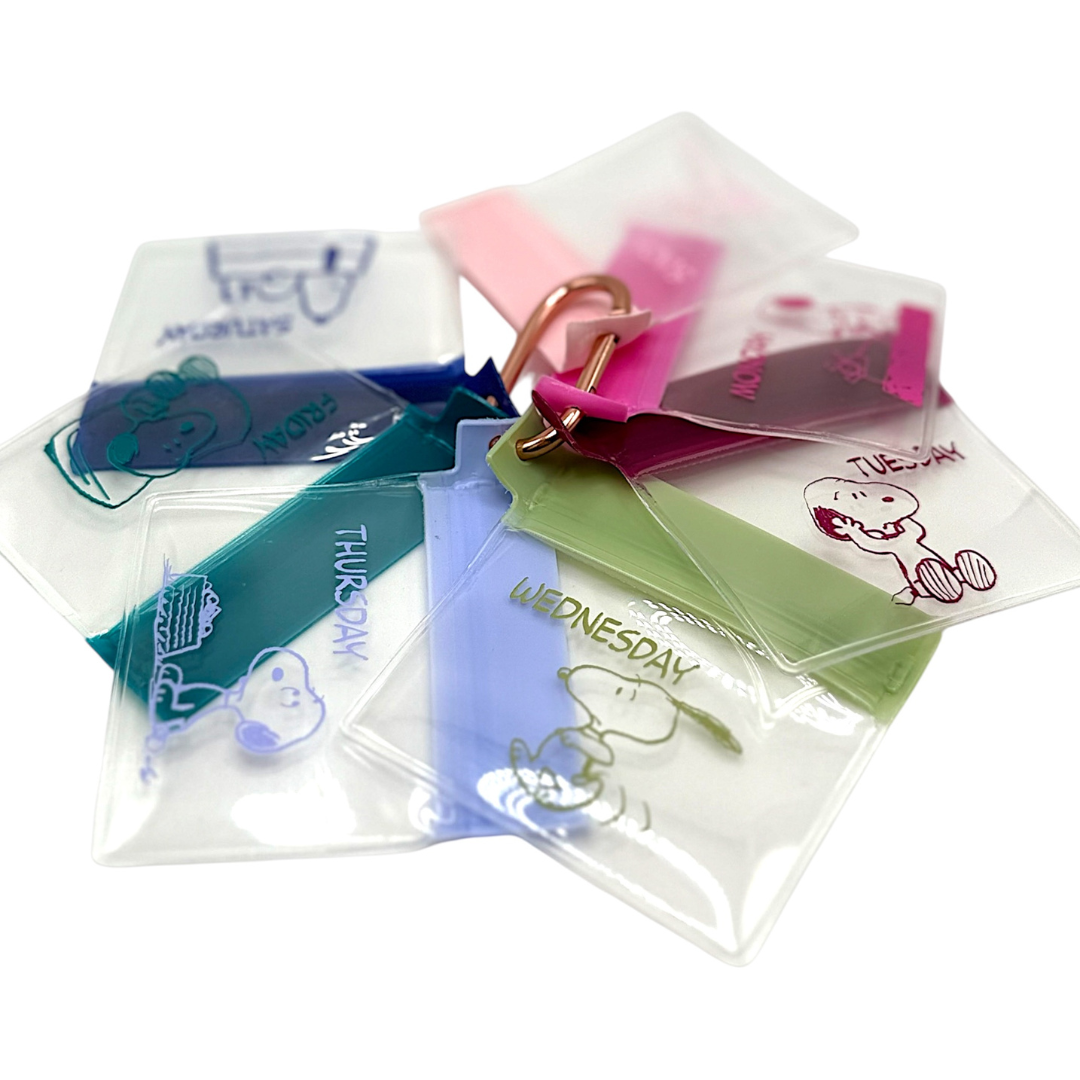 Trudy’s Hallmark Exclusive Peanuts® Vitamin Organizing Pouches