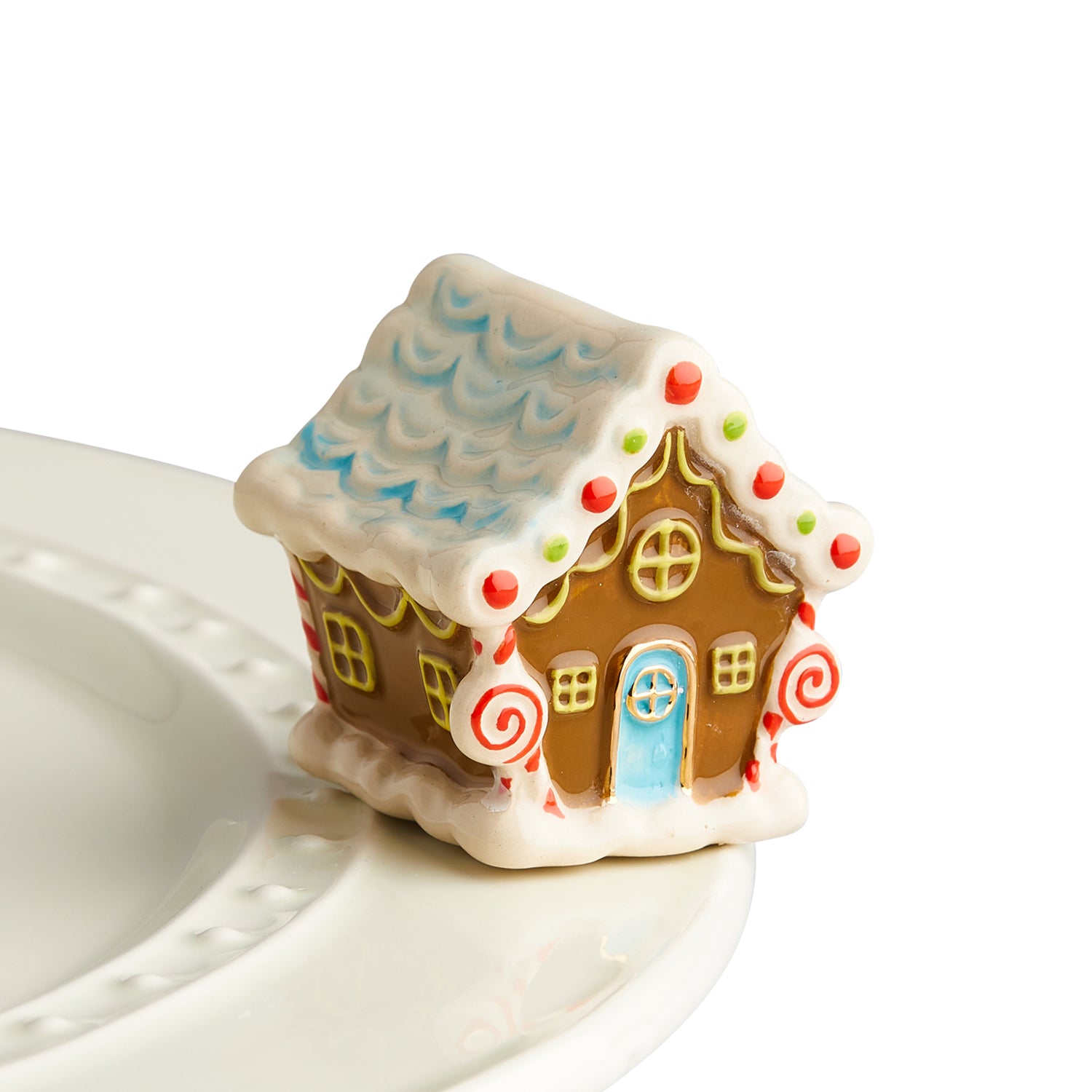 Nora Fleming candyland lane Gingerbread House Mini