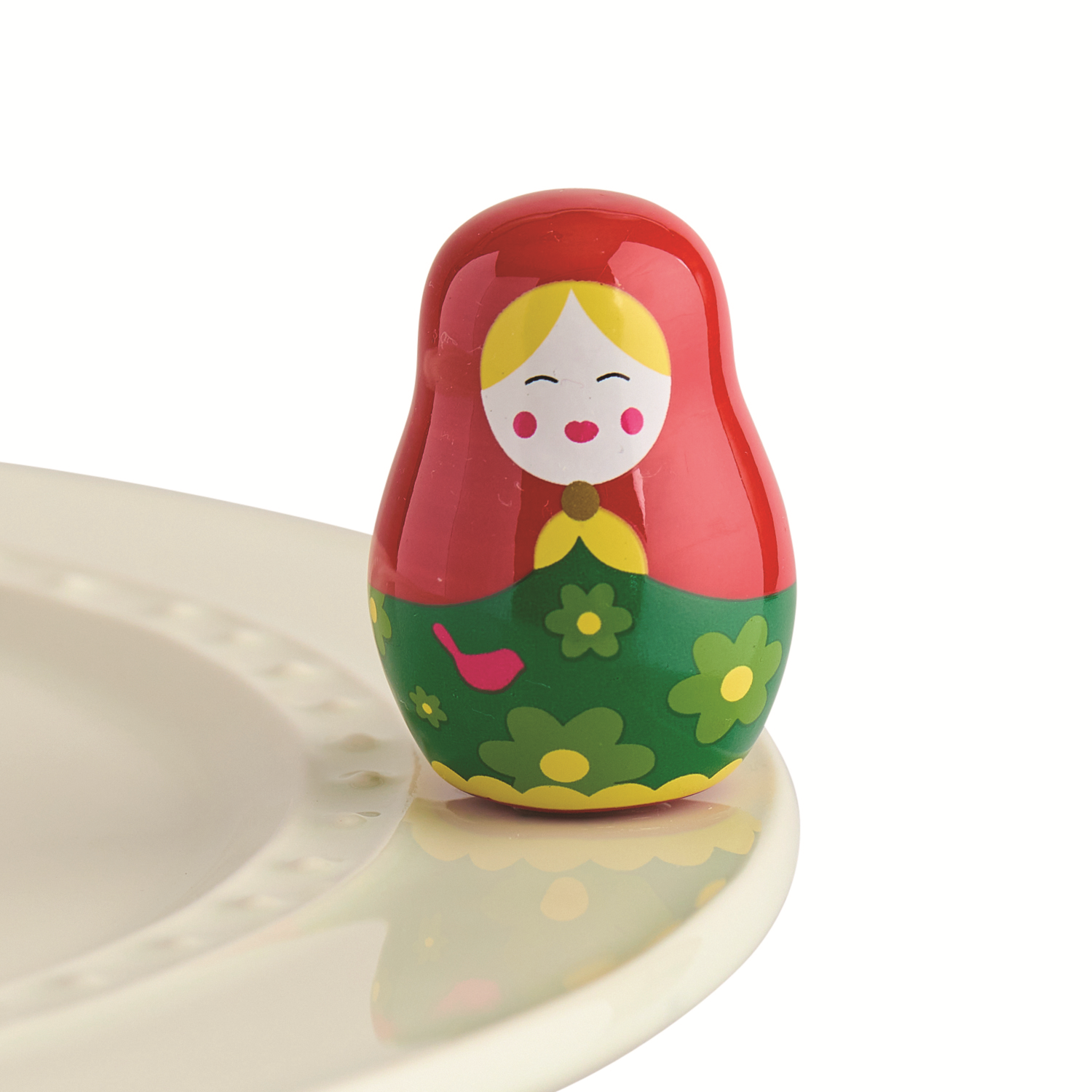 Nora Fleming  all dolled up Nesting Doll Mini - Retired Style