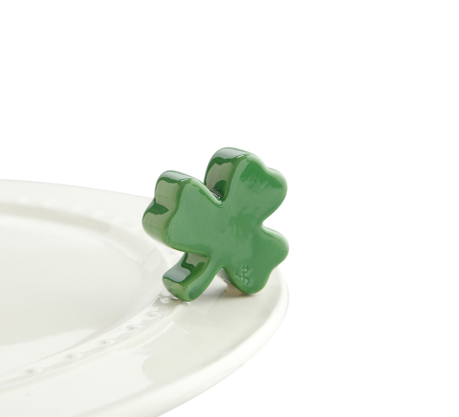 Nora Fleming irish at heart Shamrock Mini
