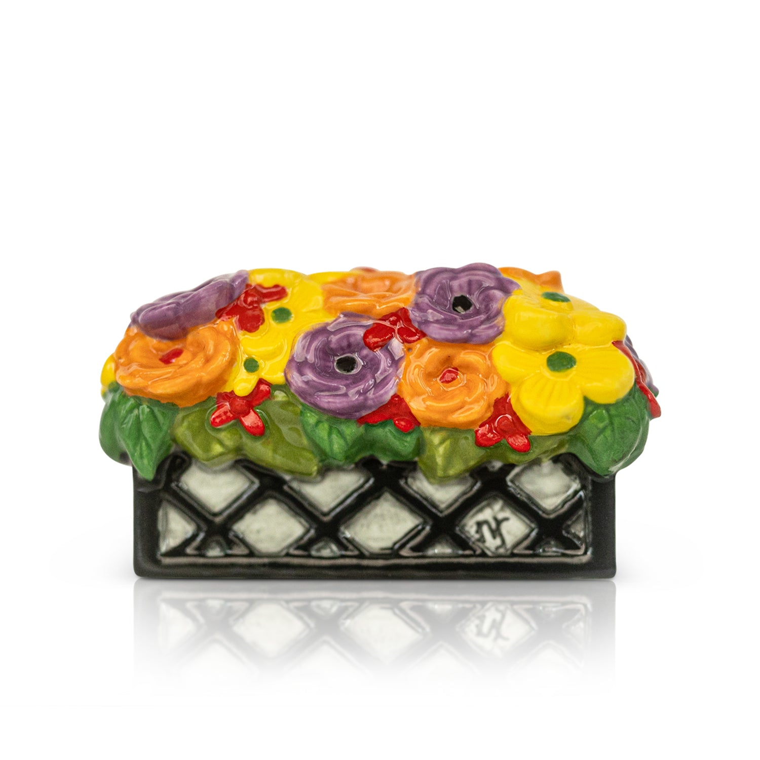 Nora Fleming love blooms here Window Box Mini