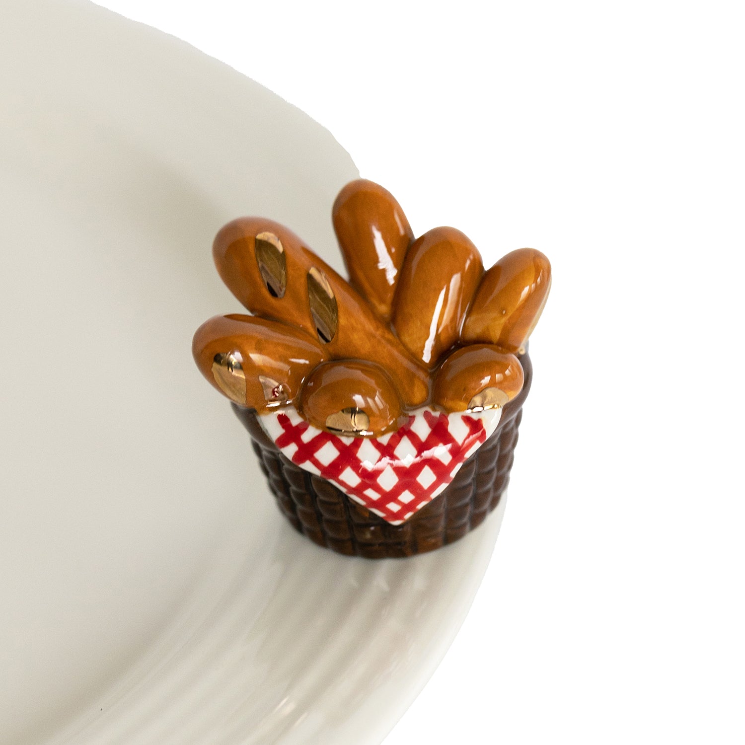Nora Fleming you knead this! Bread Basket Mini