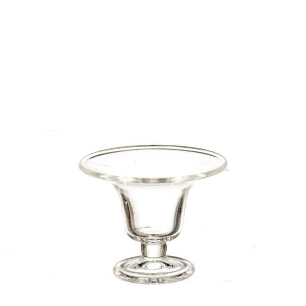 Glass Dollhouse Miniature Fruit Bowl