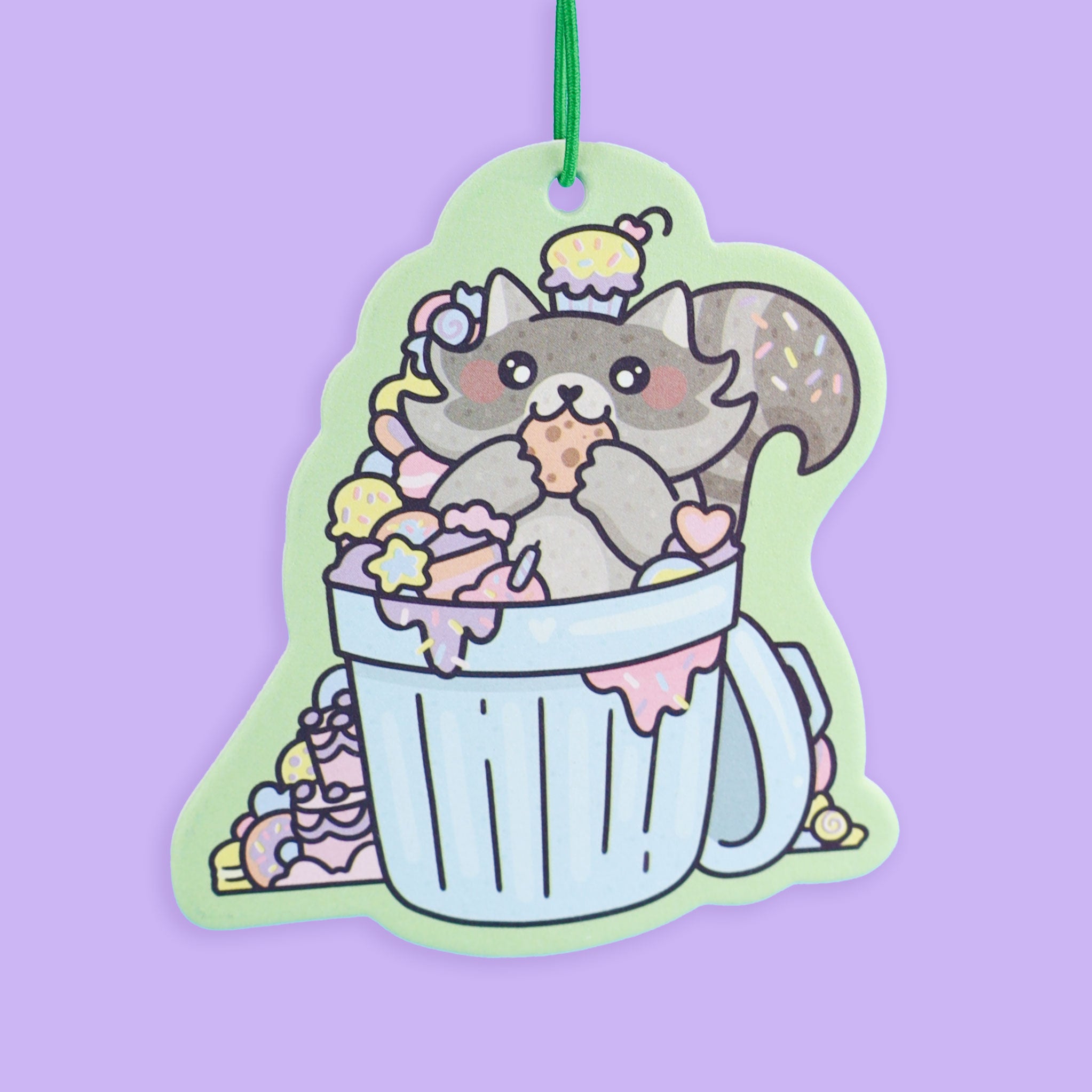 Trashy Treats Raccoon Bakery Scented Air Freshener