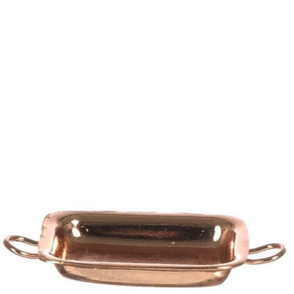 Dollhouse Miniature Copper Roaster