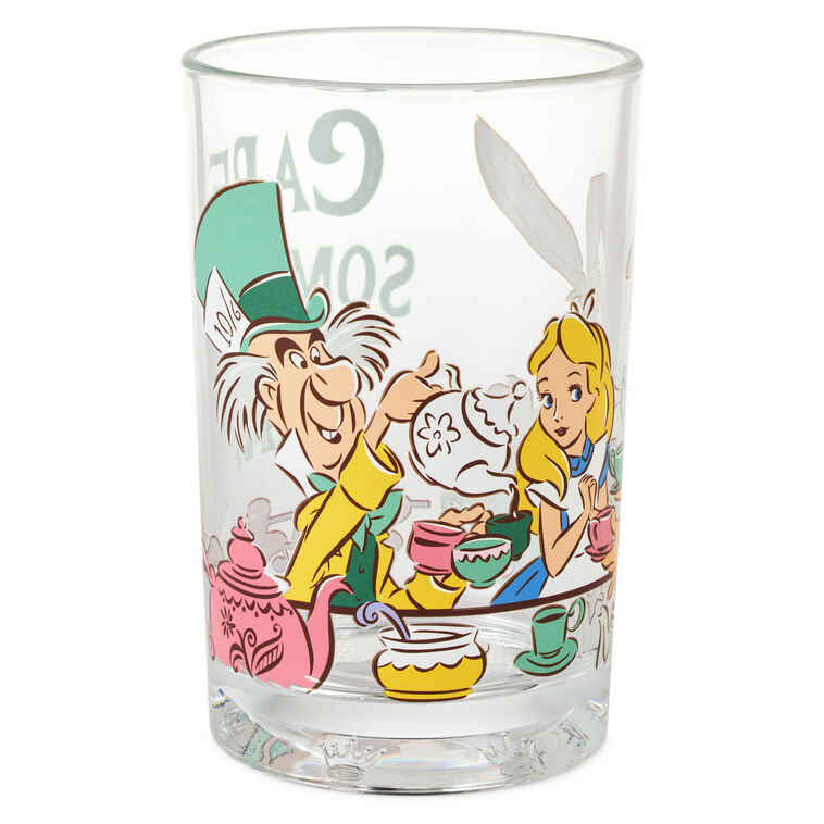 Disney Alice in Wonderland Collectible Drinking Glass