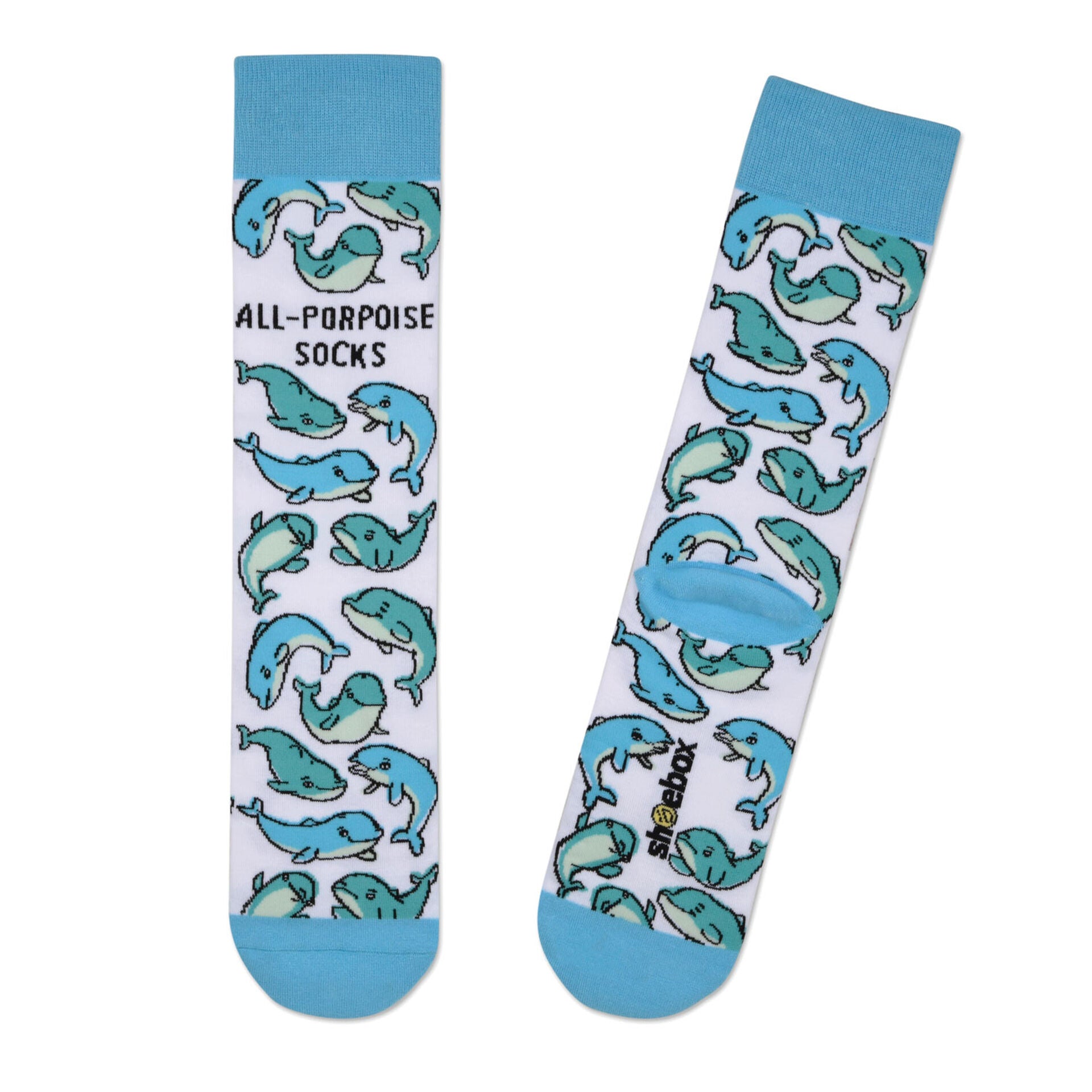 All-Porpoise Novelty Crew Socks