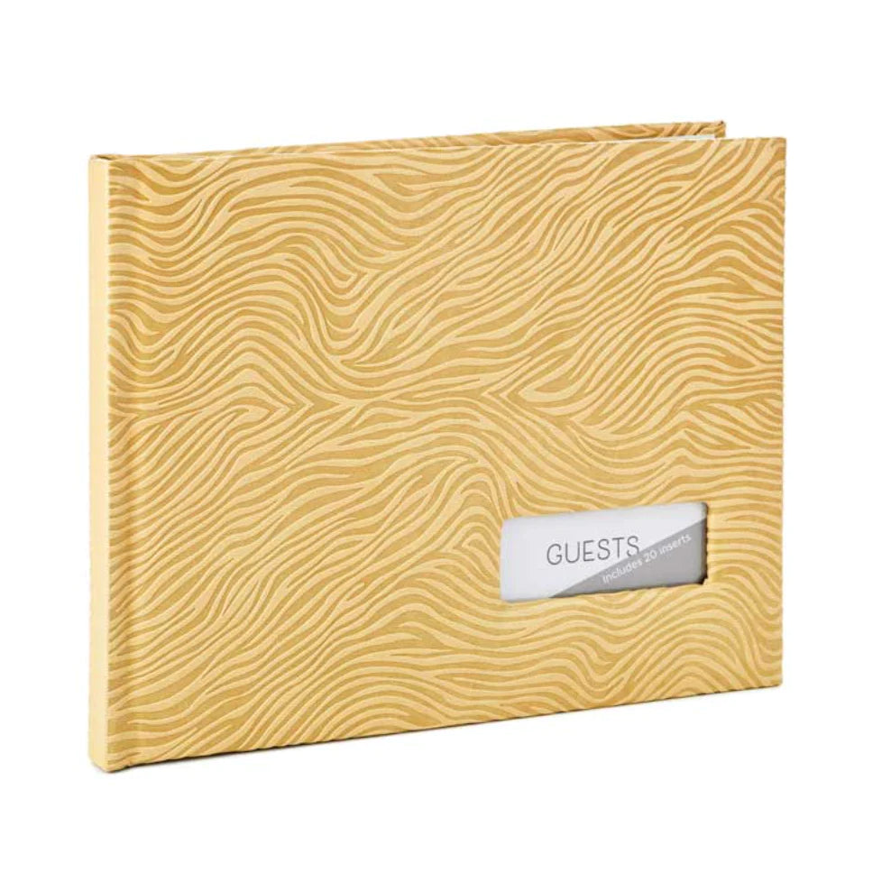 Animal Print Guest Book