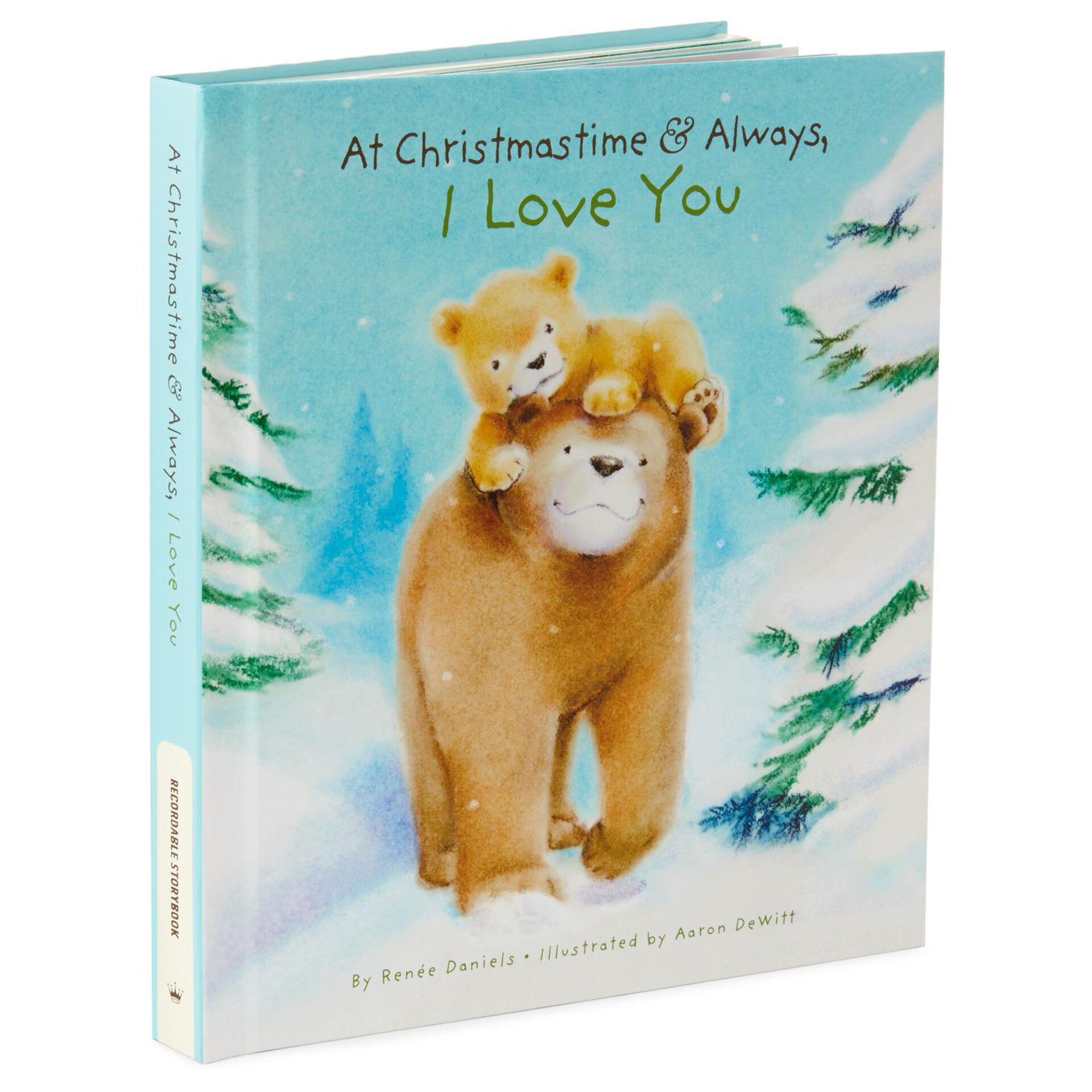 At Christmastime and Always, I Love You Recordable Storybook