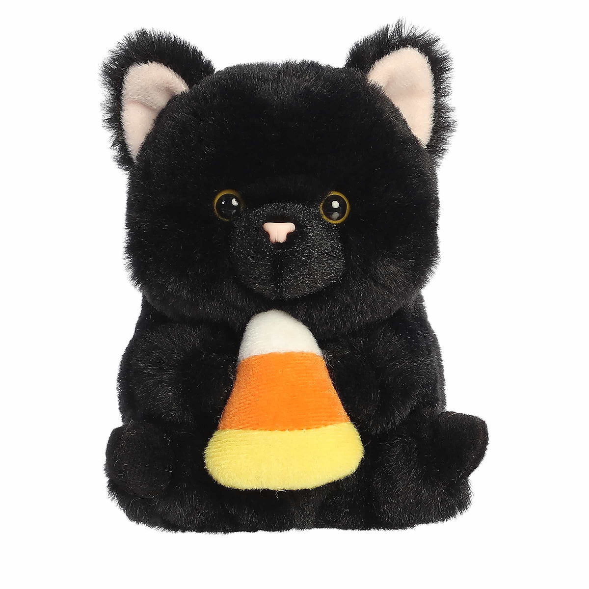 Bryan Black Cat Rolly Pet Plush