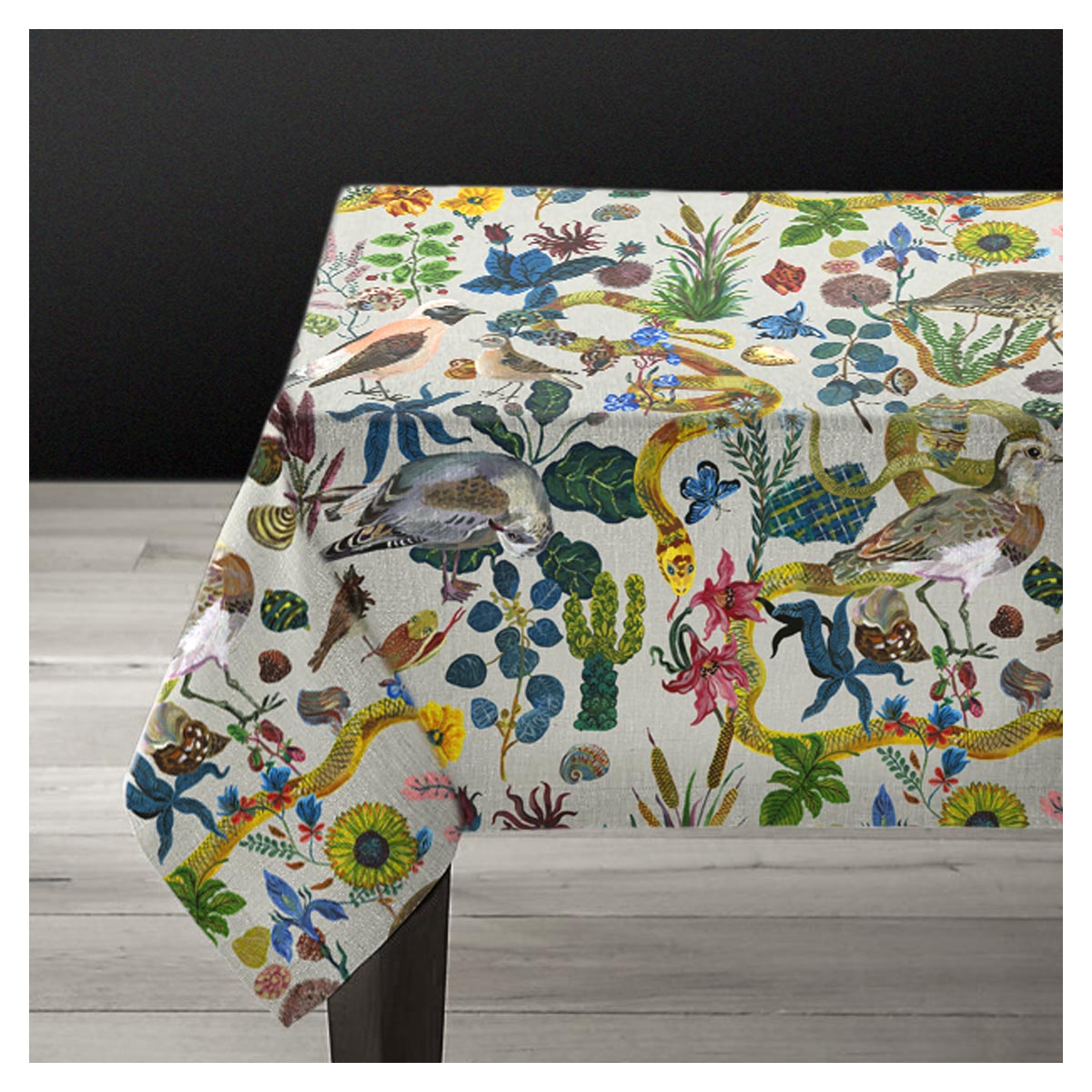 Birds in The Dunes Tablecloth Natalie Lete