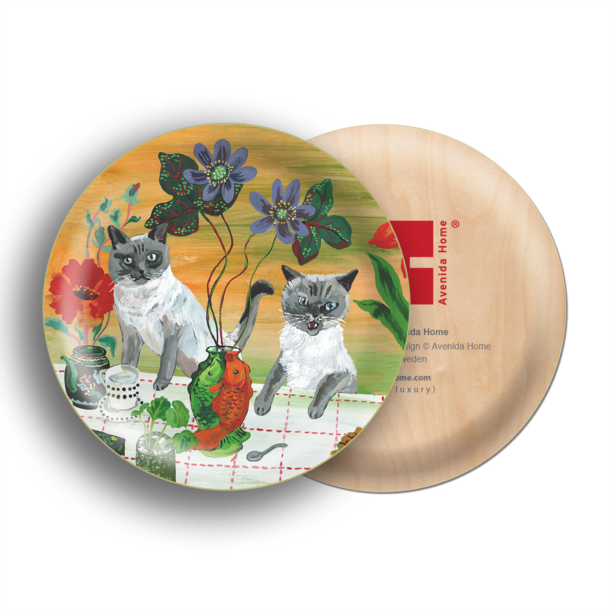 Two Cats Mini Tray