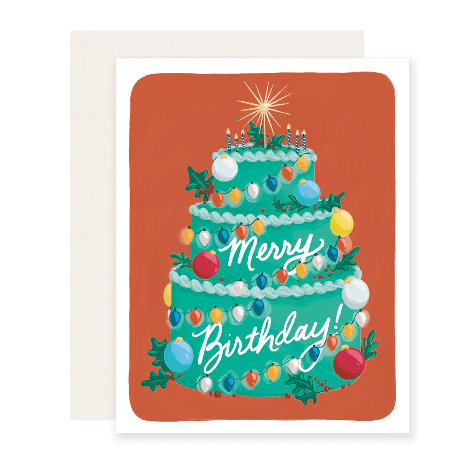 Merry Birthday Card