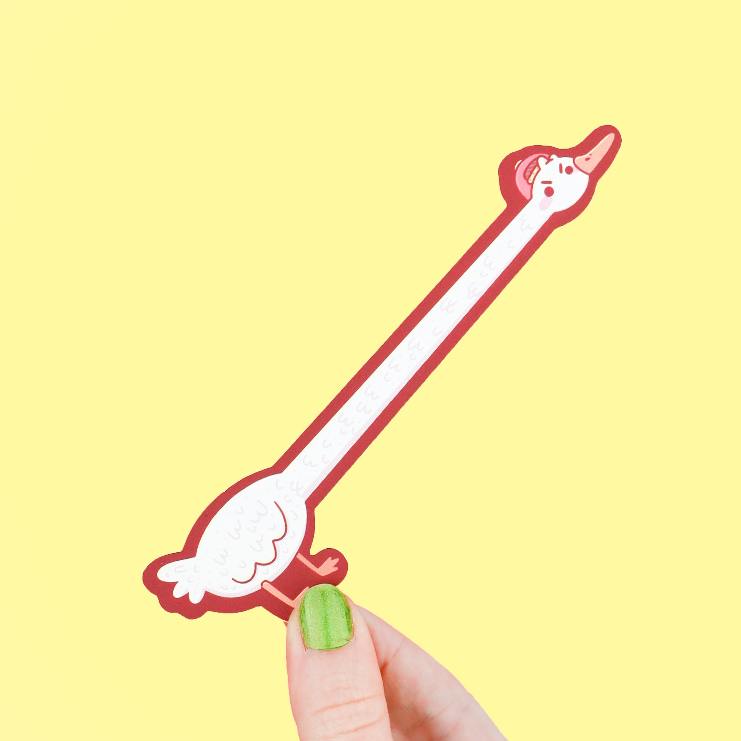 Long Necked Goose Long Bookmark