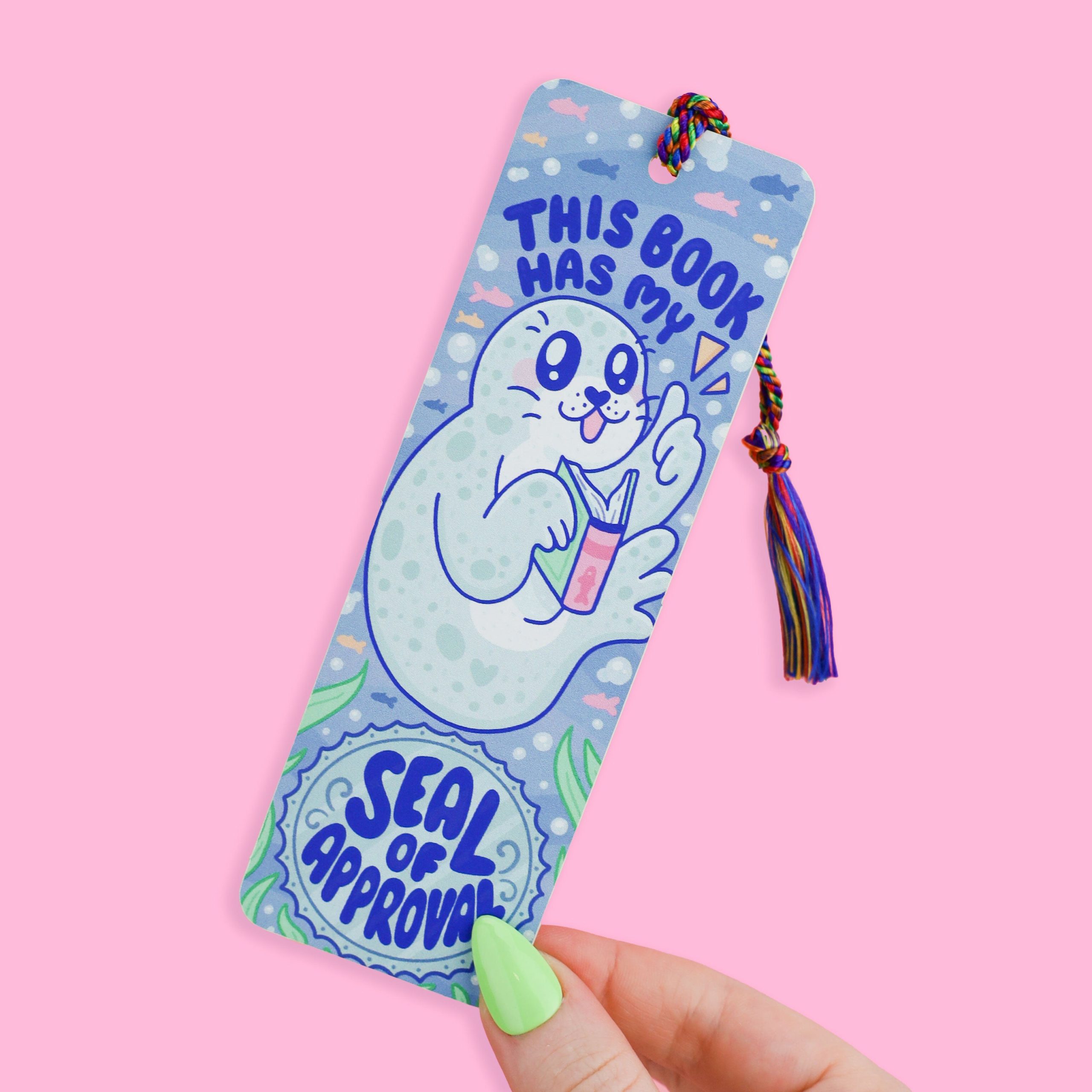 This Book Has My Seal of Approval Bookmark